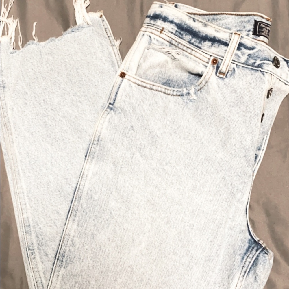High Rise Vintage Straight Jeans